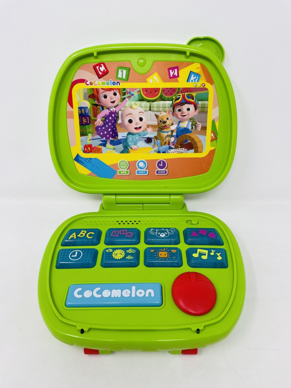 COCOMELON JJ Sing and Learn Interactive Educational Laptop Toy Tested Works