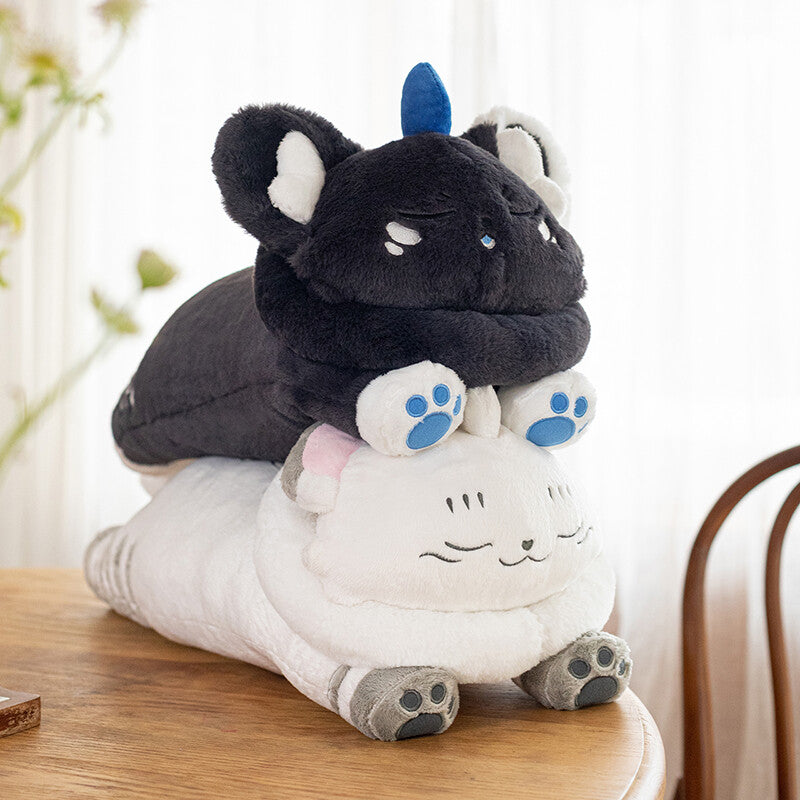 Anime Non-Human Fabulous Beasts Bai Ze Plush Doll Cushion Pillow Soft Toys Gifts