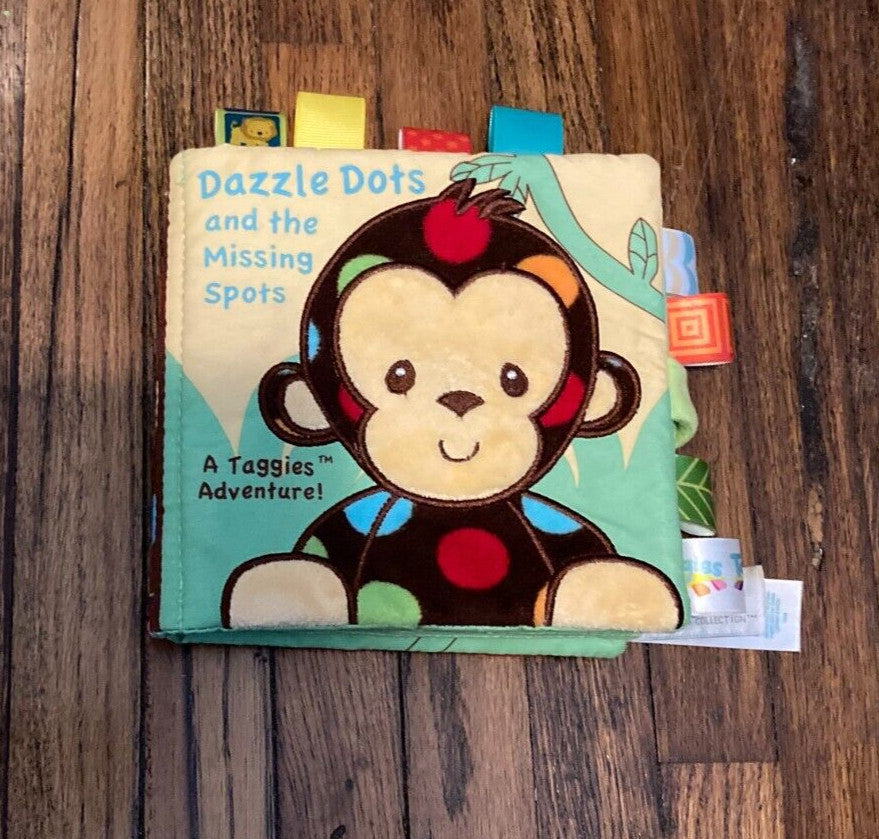 Dazzle Dots and The Missing Spots Book: A Taggies Adventure - Baby Soft Fur