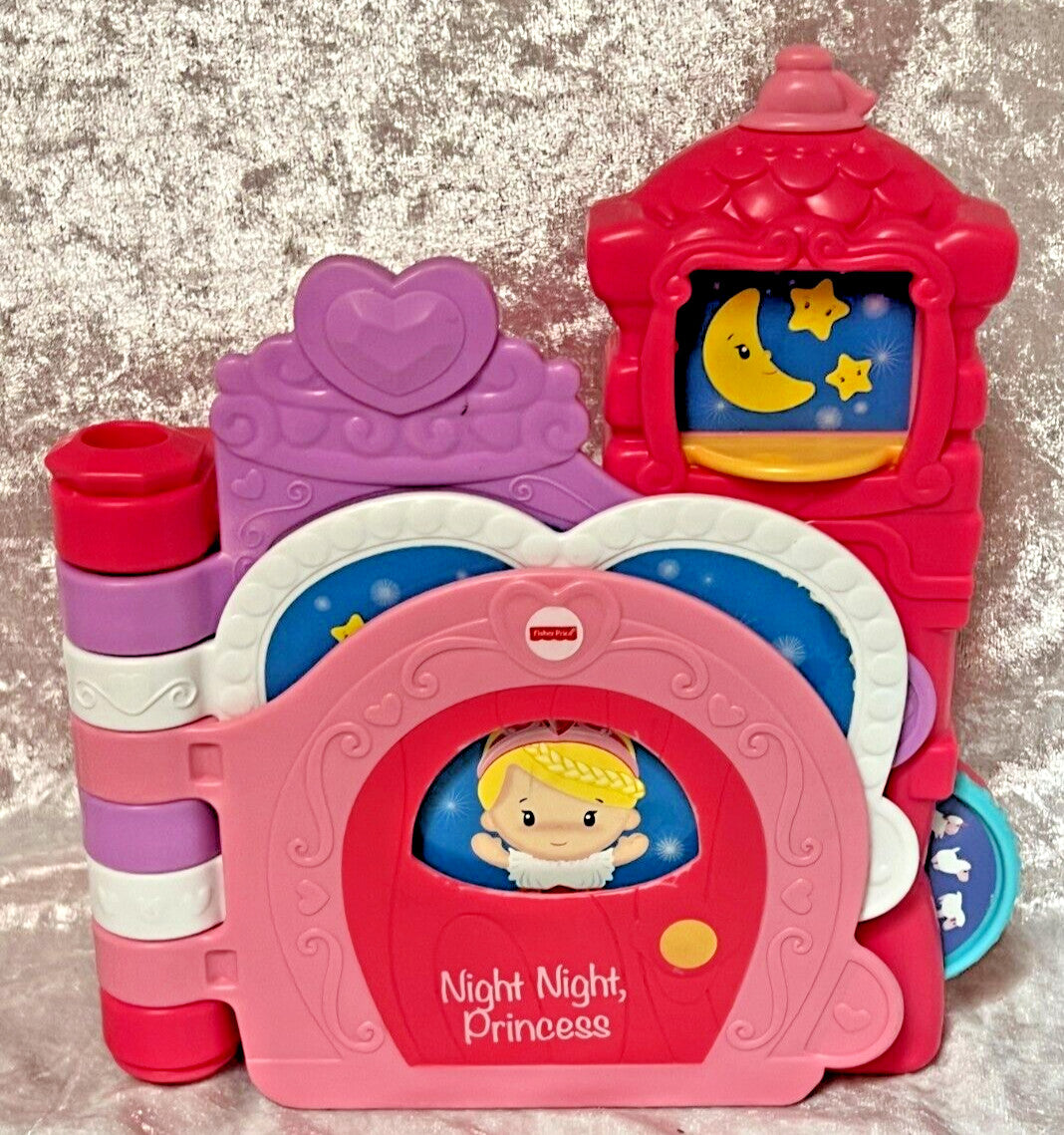 Fisher Price Night Night Princess Talking Interactive Book - L