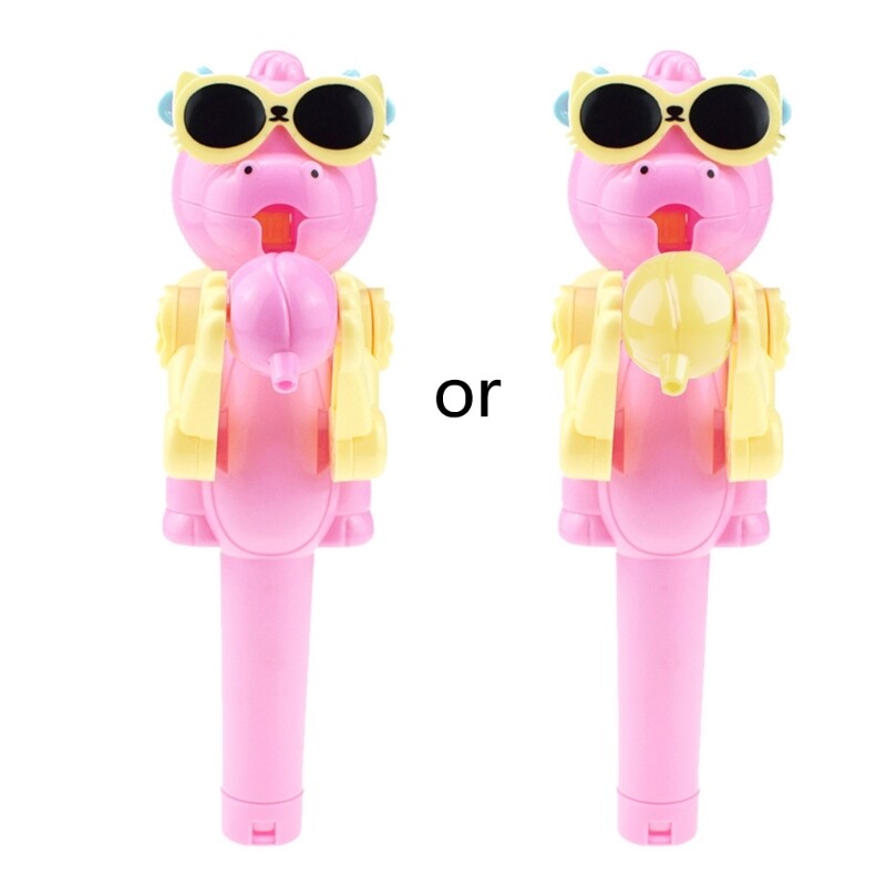 for Creative Kids Eating Lollipops Robot Lollipop Candy Stand Holder Educational