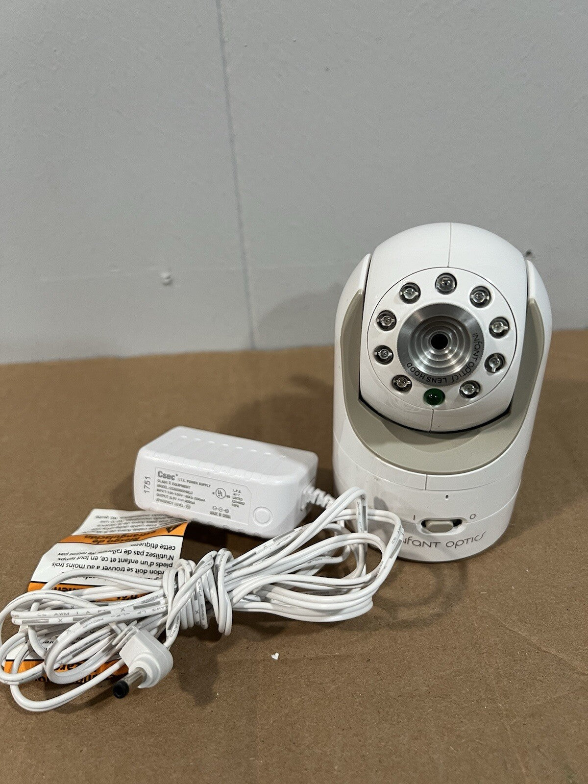 ?Infant Optics DXR-8 Wireless Baby Monitor Camera ONLY With Power Adapter