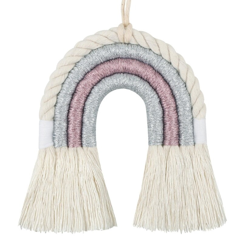 Rainbow Wall Decor for Bedroom Nursery Kids Baby Room Ornament Wall Hanging