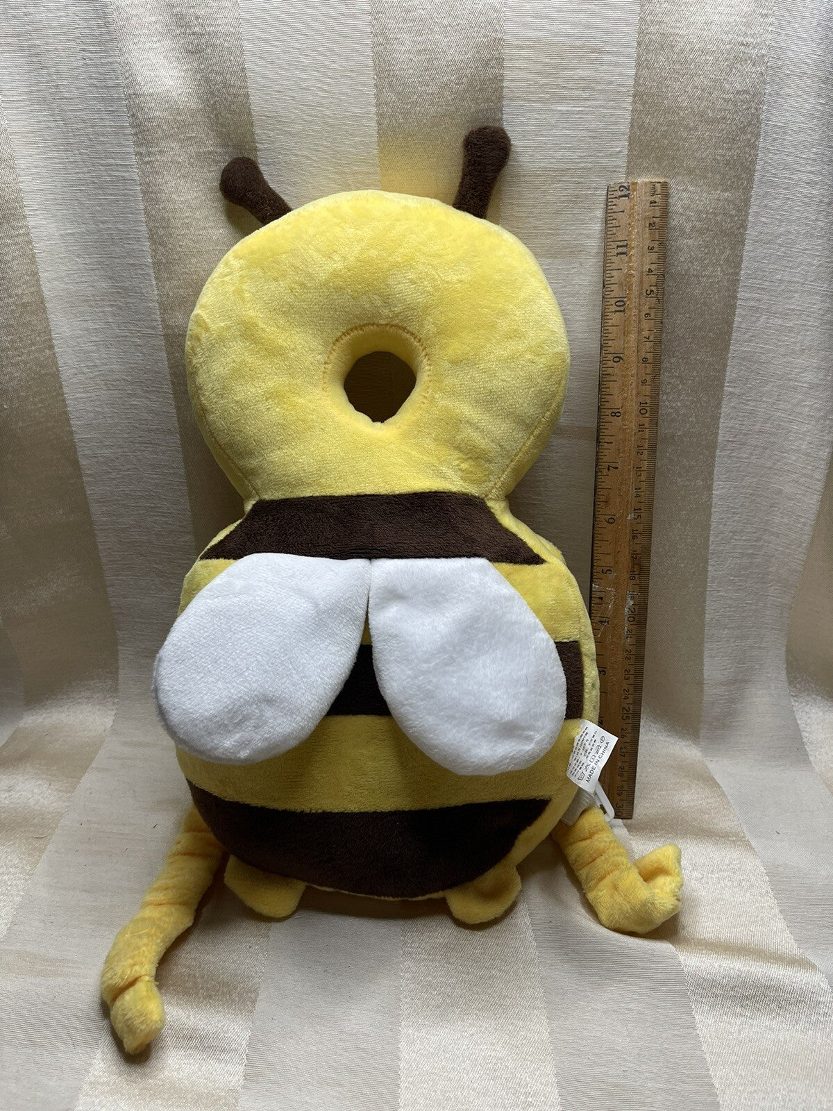 Infant Toddler Headrest Anti Fall Pillow Breathable Bee Head Protection Pad