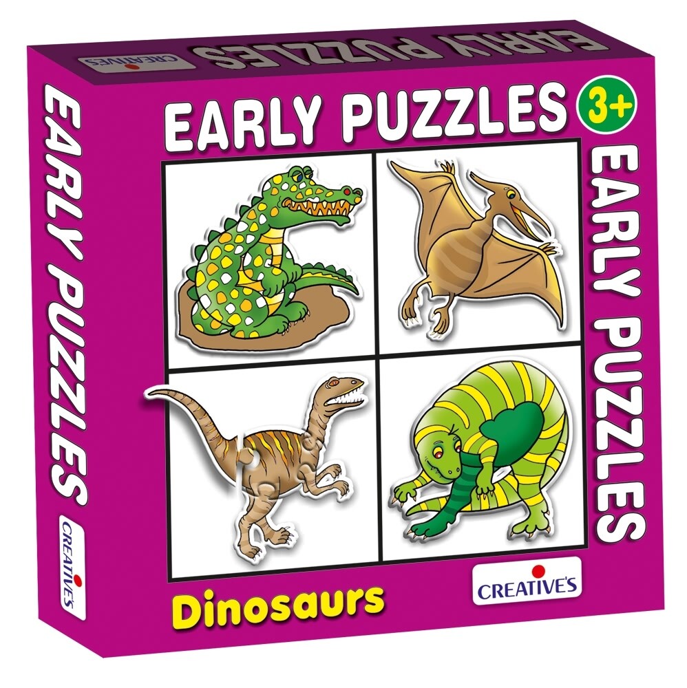 (CRE0744) - *** Creative Early Years - Early Puzzles - Dinosaurs