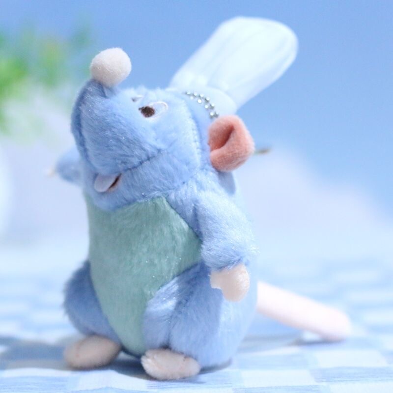 Ratatouille Chef Remy Doll Mini Plush Doll Pendant Keychain Bag Charms Gifts