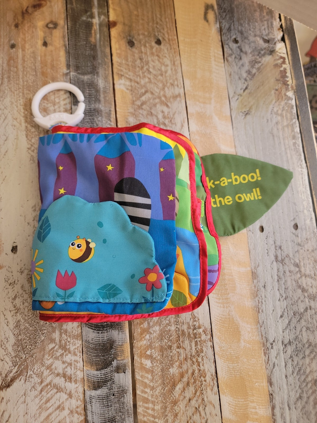 Lamaze Peek-A-Boo Forest Cloth Flap Book