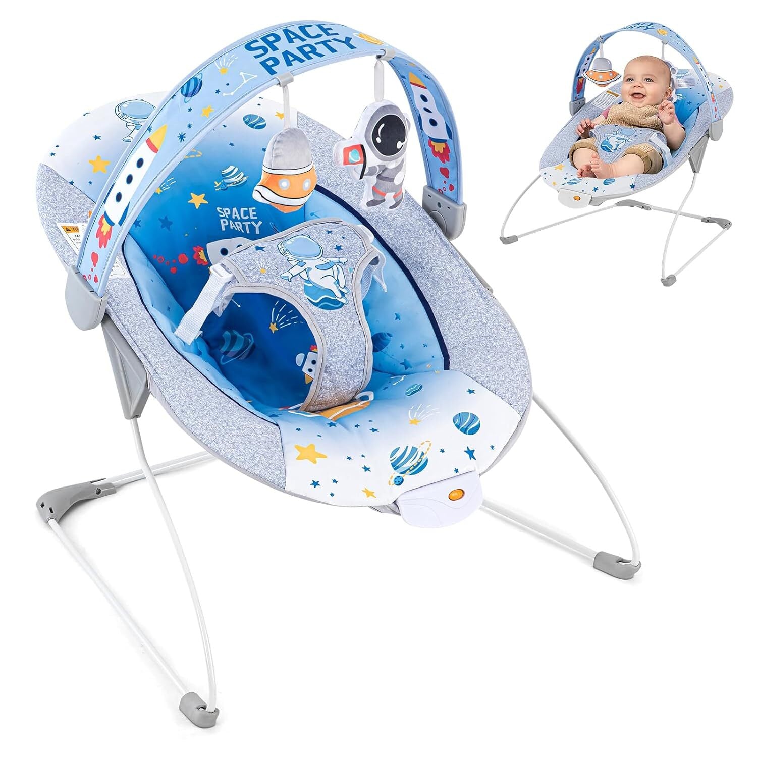 Baby  Soothing Infant Seat  Portable Baby  with Music Foldable