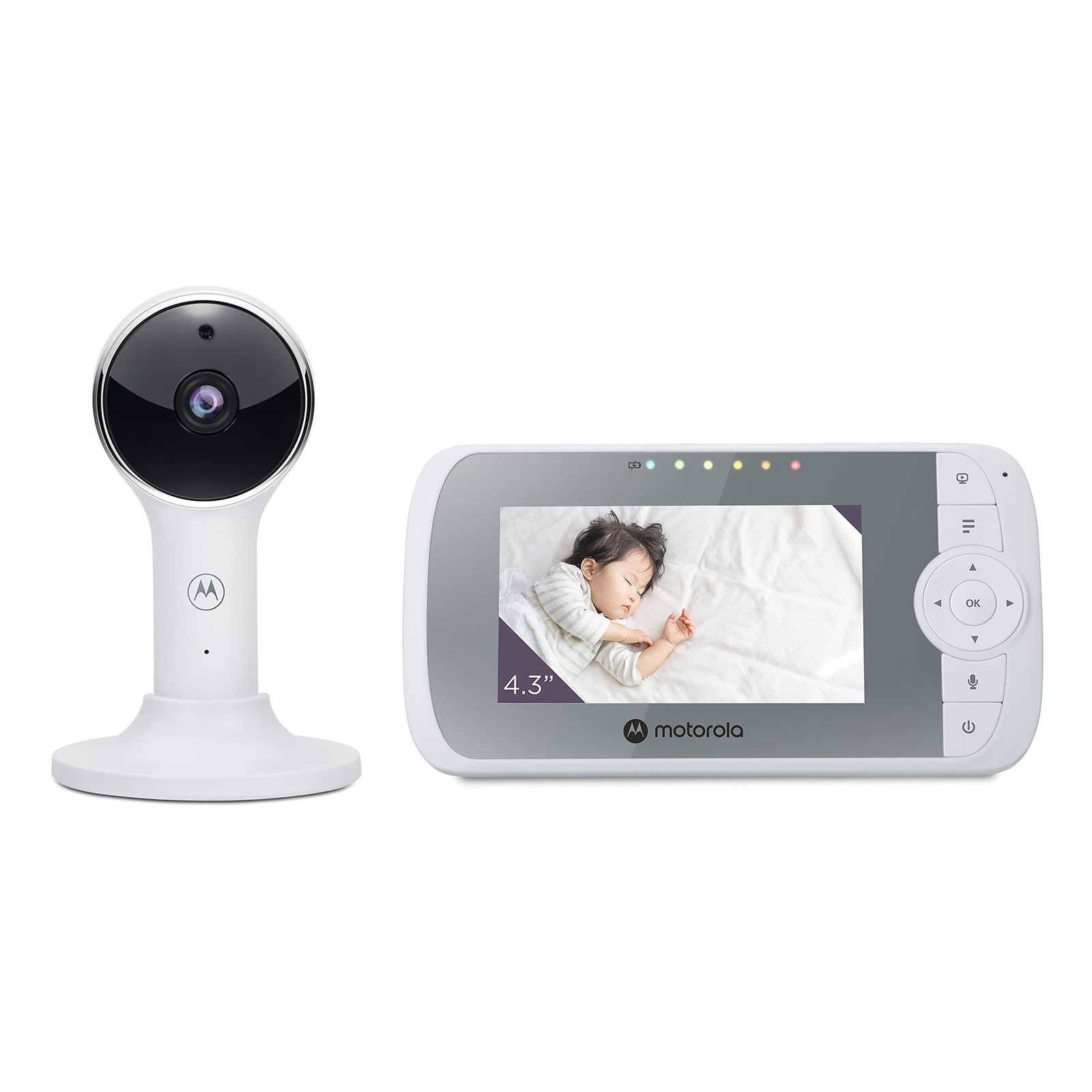 Motorola VM64-4.3" Screen HD 1080p Camera & WiFi Baby Monitor W/App Connectiv...