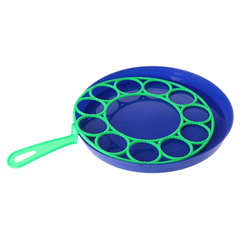8.07x8.07in Kids Bubble Maker Big Dish Outdoor for Creative Portable Pres