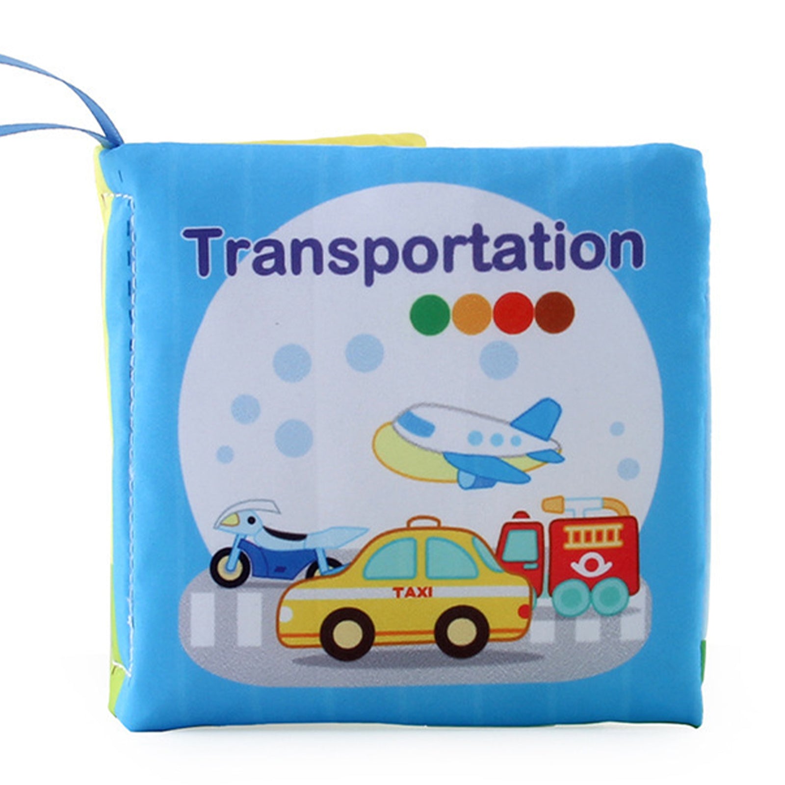 Baby Book Soft Crinkle Cloth Book Early Education Learning Toy