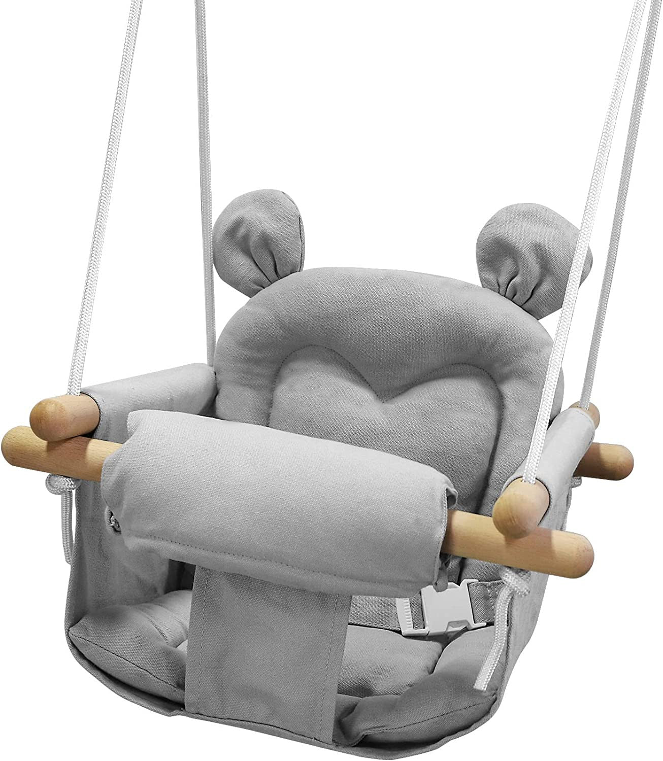 Baby Swing, Canvas Baby Swings for Infants, Secure Baby Swing Outdoor, Toddler S