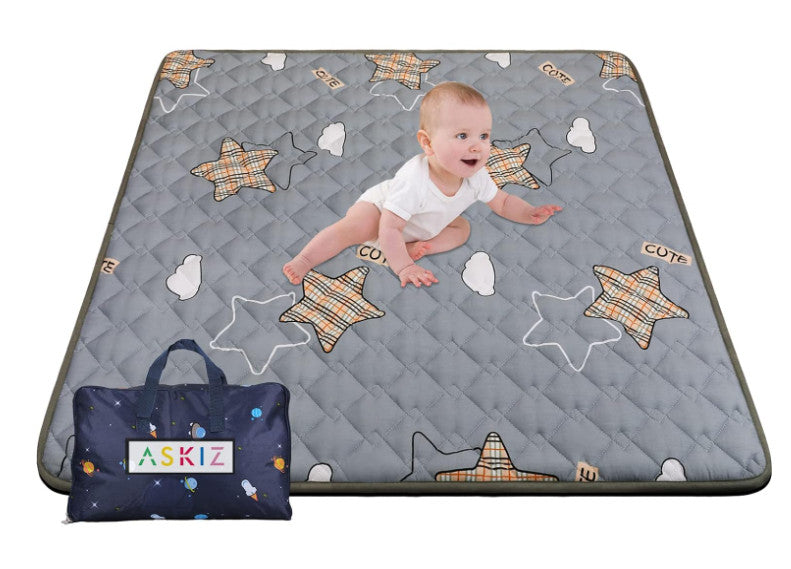 Playpen Mat for Baby to Playing, Thick 50X50 Inch Baby Crawling Mat on Floor Mat