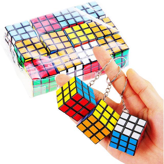 12pcs 3cm Mini Magic Cube Children Educational Toys Kindergarten Prize Kids Birt