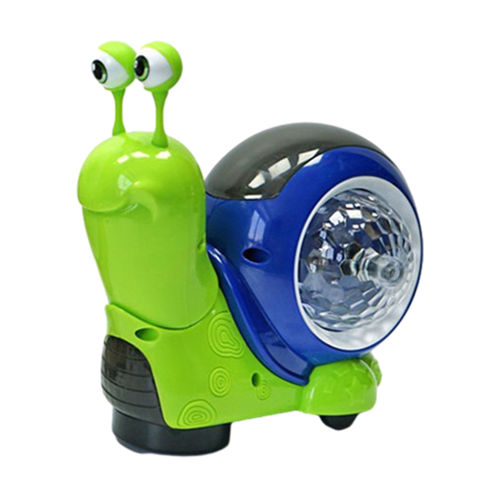 1*Musical Crawling Toys Snail Toy With Musical Interactive Light Up Crawling Toy