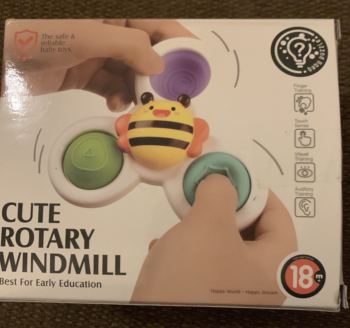 Baby Toys-Cute Rotary Windmill-Best for Early Education 