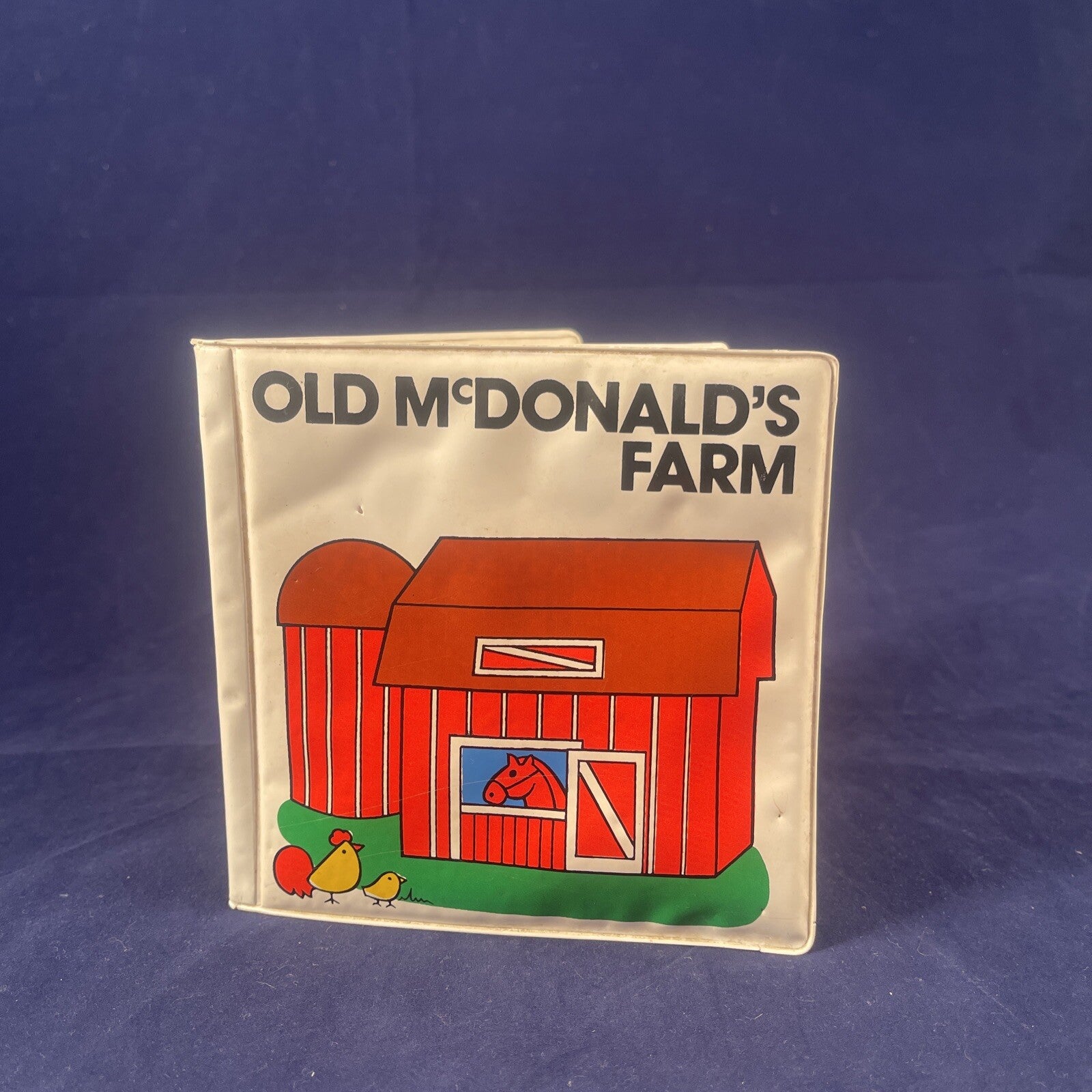 Vintage Pillow Book Old McDonald's Farm
