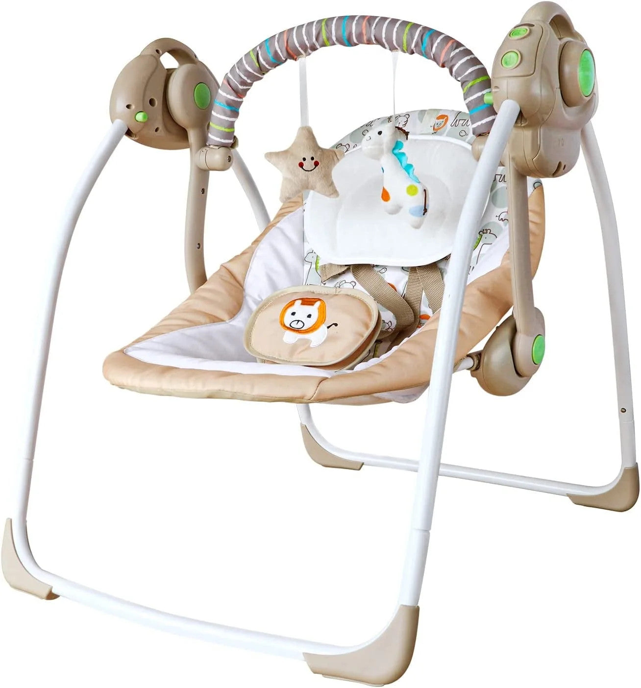 Baby Swings for Infants,6-Speed Electric Baby Portable Swing with Intelligent Mu