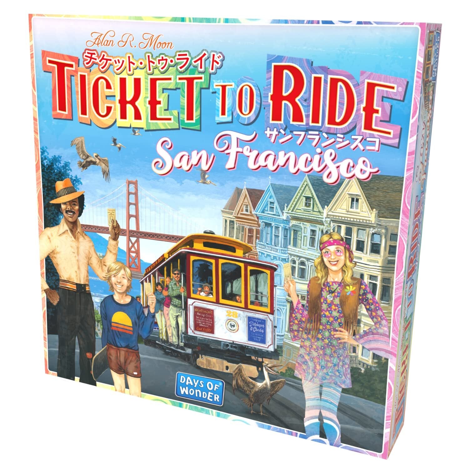Board Game Ticket Tou Ride San Francisco