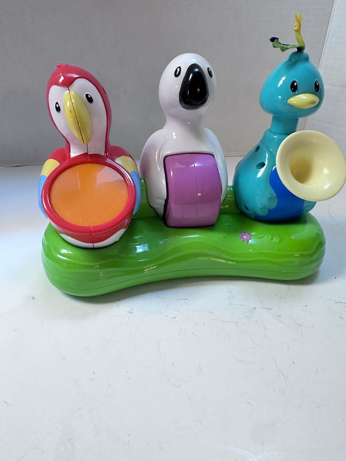 Evenflo Triple Fun Jungle Exersaucer  - 3 Bird Band Toy Tray