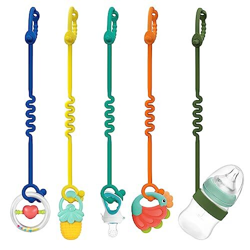 Baby Toy Strap - Keep Your Baby's Toys and Sippy Cups Secure with Toy Straps ...