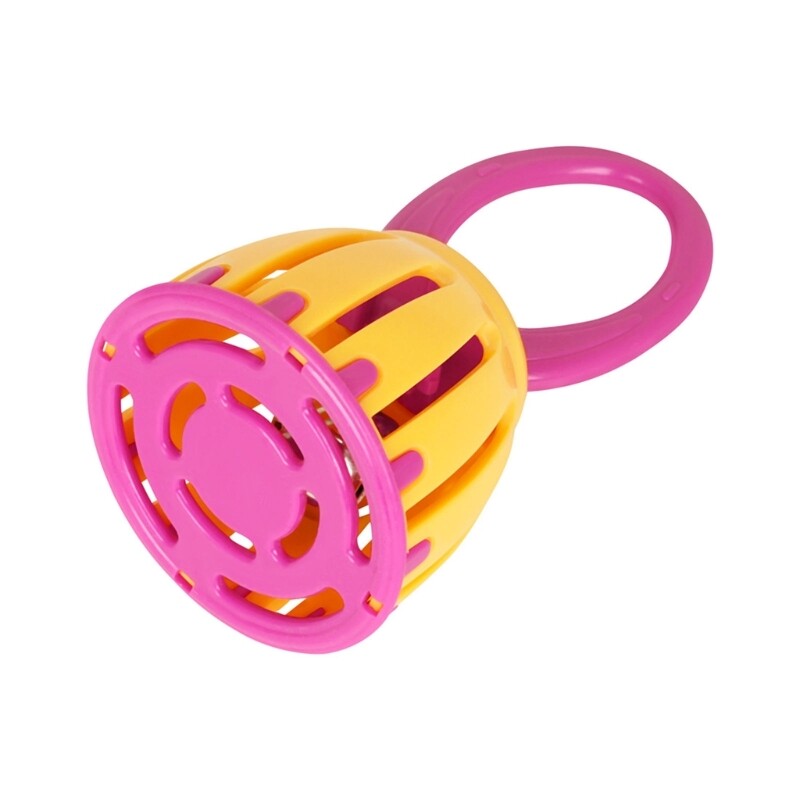 Kids Hand Bells Children Handheld Cage Bells Handle Detachable Baby Bells