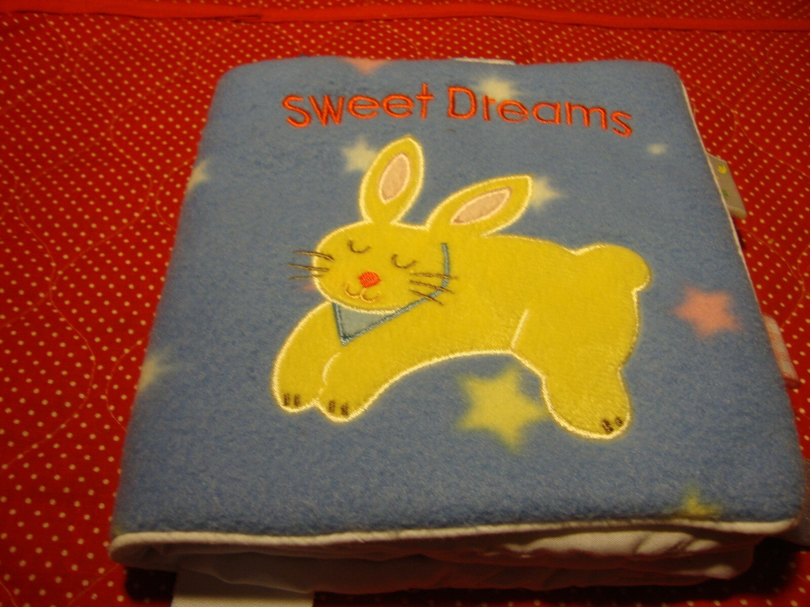 Taggies My First Book Cloth SWEET DREAMS Bunny By Cartwheel Books Scholastic 334