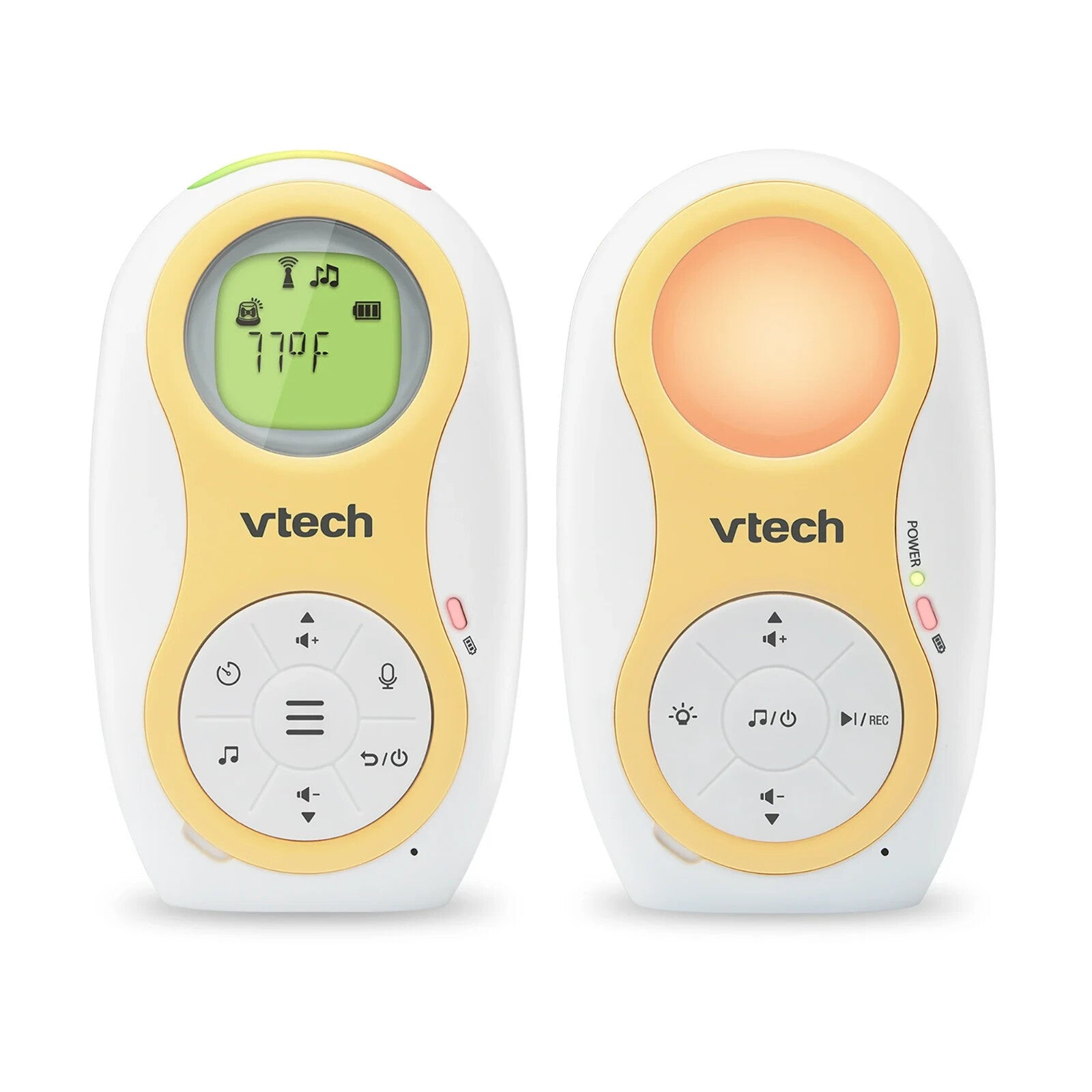 VTech DM1215 Enhanced Range Digital Audio Monitor w/ Dual Unit Rechargeable Nigh