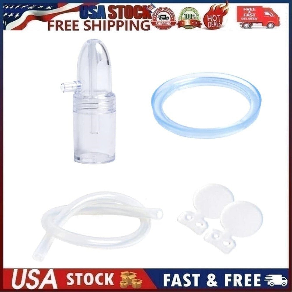 CHIBOJI Nasal Aspirator Nose Bottle Silicon Tube Components