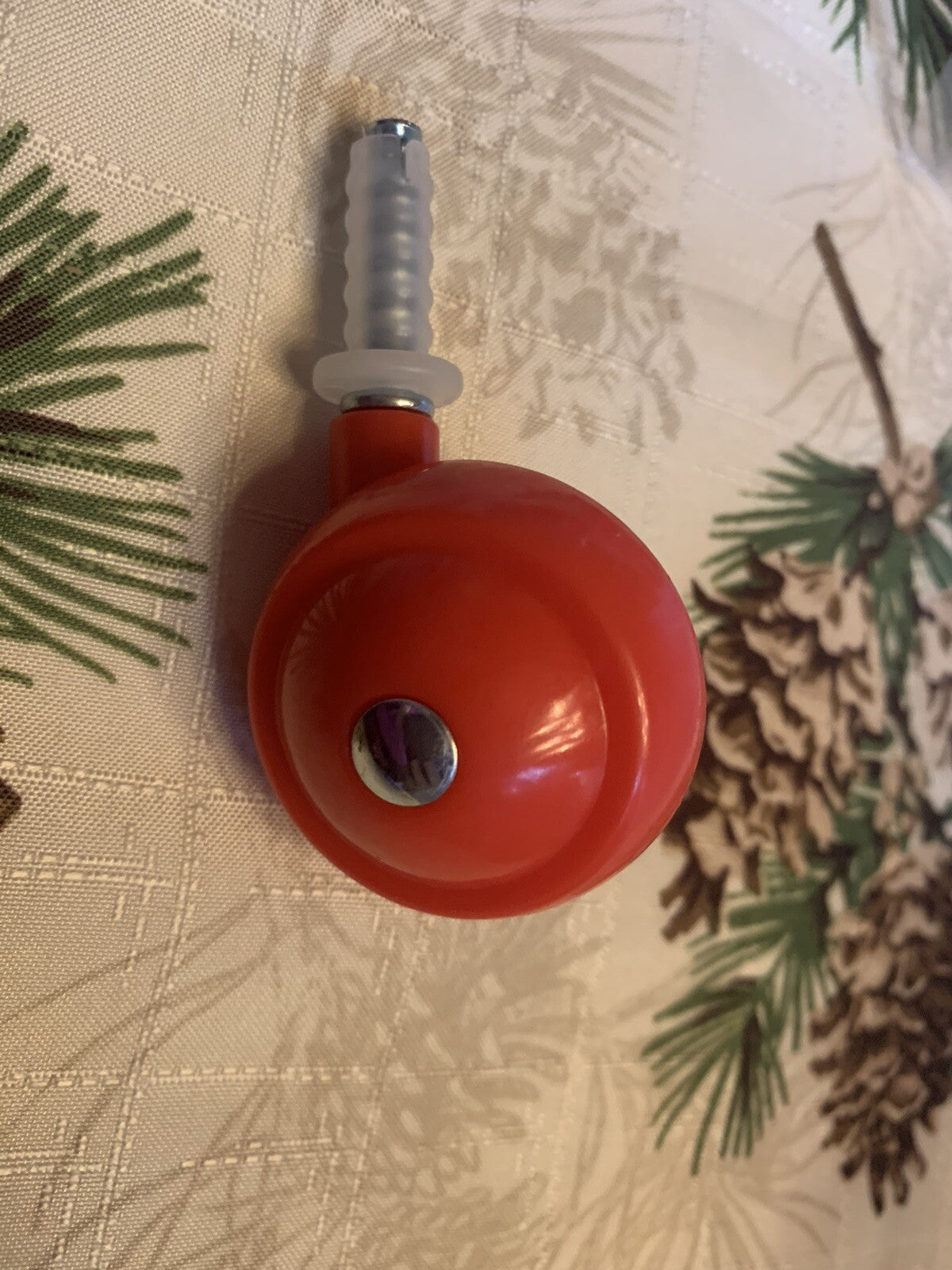 Safety 1st Walker Replacement Part Front Wheel Tire Spins Red  Unused