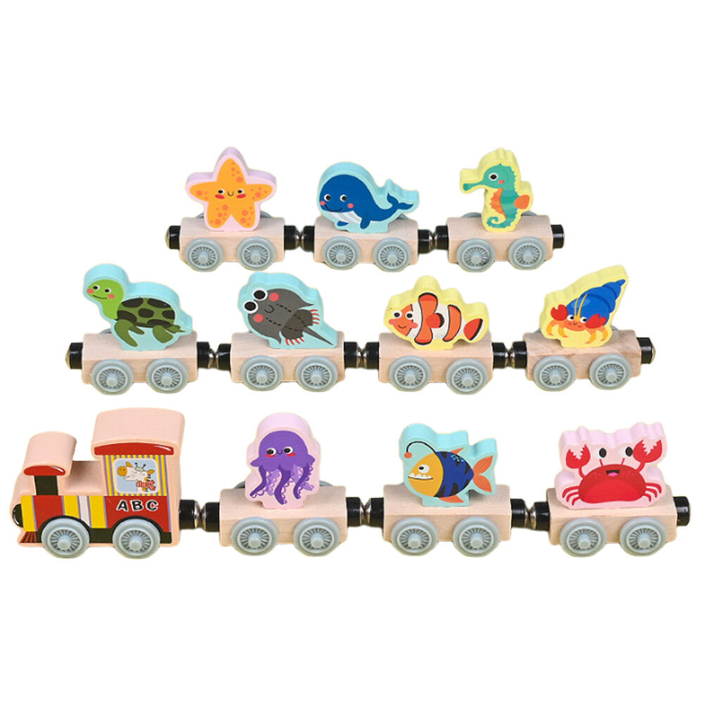 11 Pcs Montessori Toys Fine Motor Toys Useful Ocean Animal Toys for Toddlers