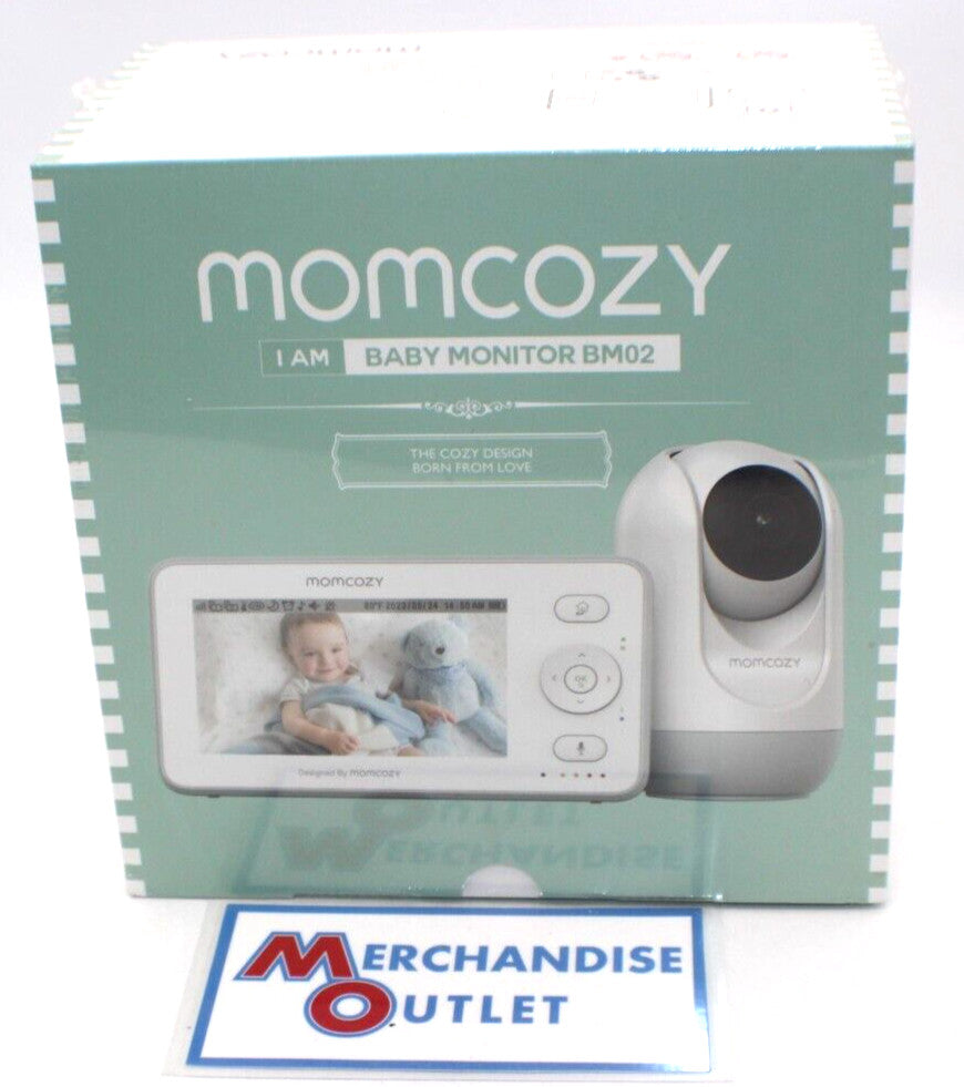 Momcozy BM02 Video Baby Monitor w/ Camera & Audio Night Vision