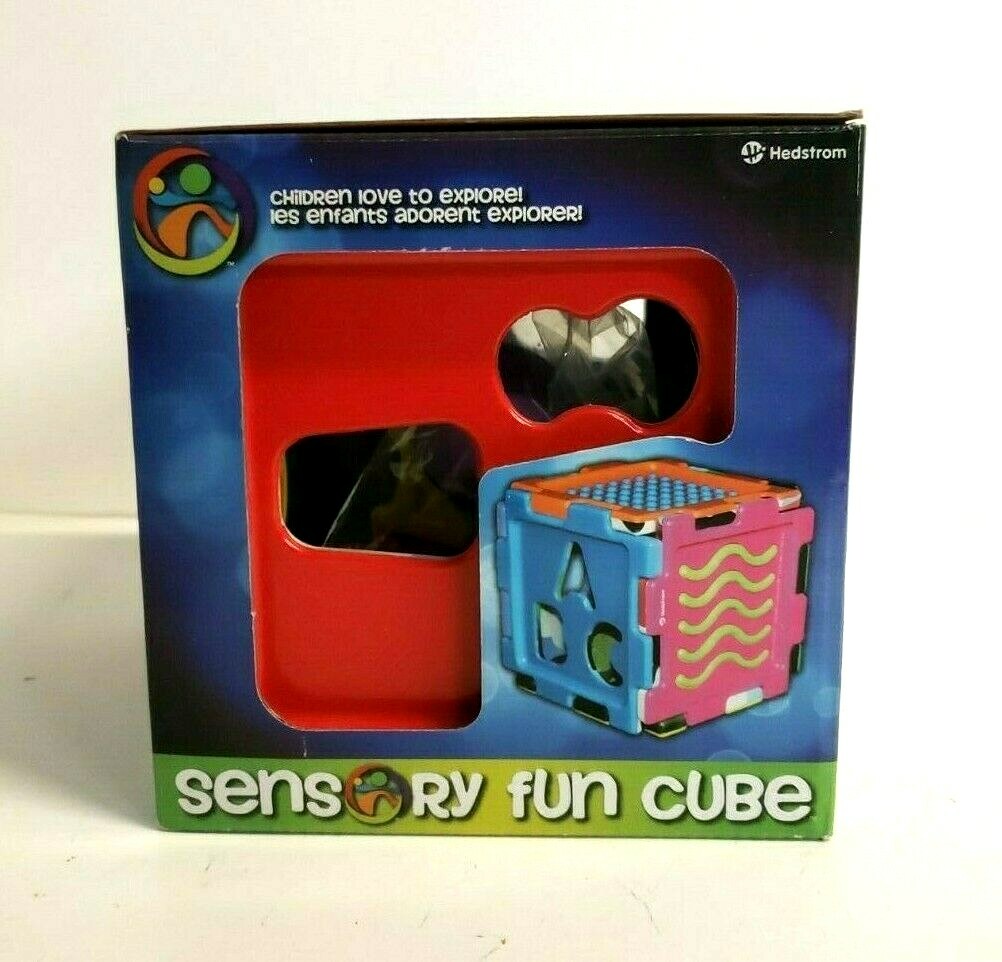 Hedstrom Infant Sensory Fun Cube - Phthalate/ BPA/ Latex Free - Ships Today!