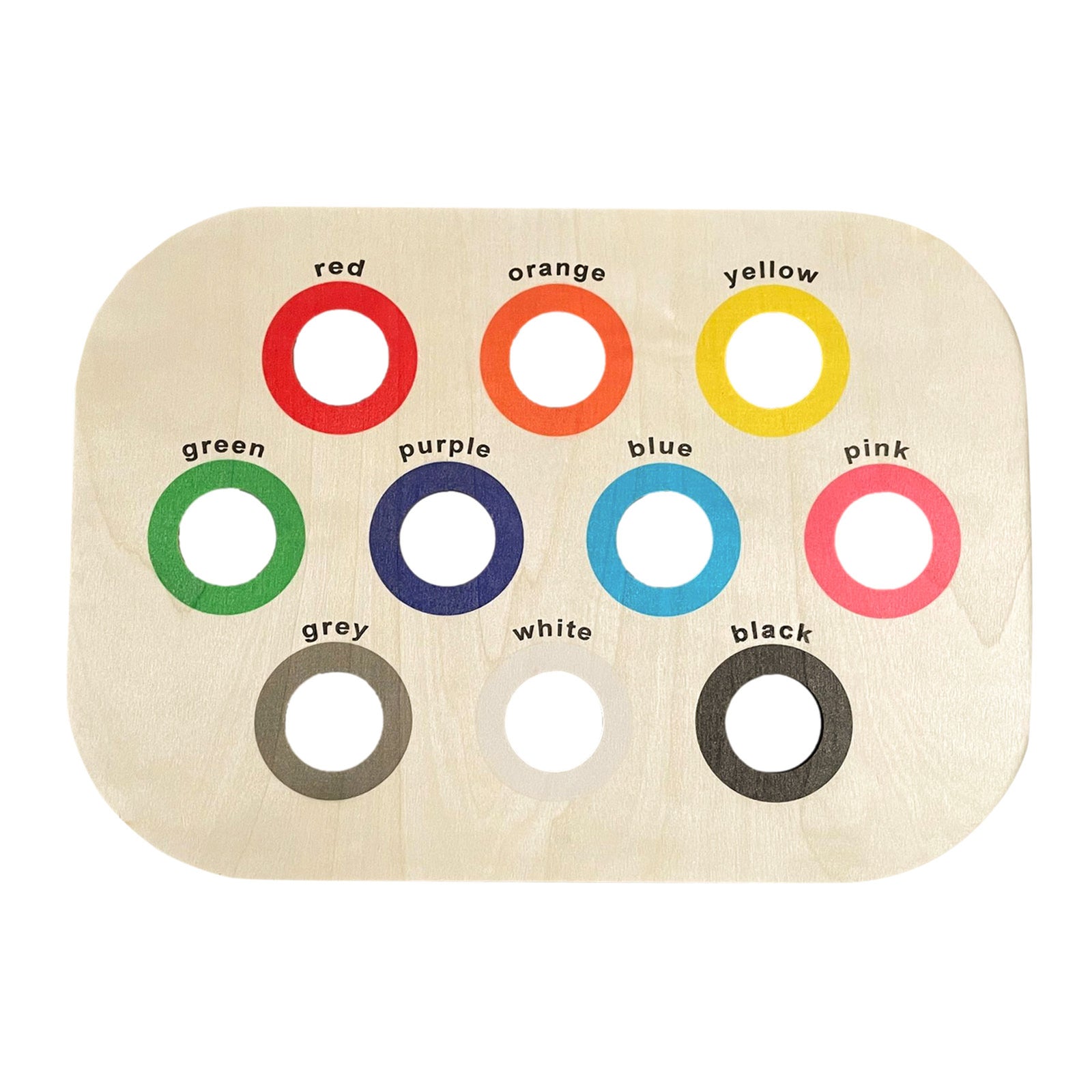  Children's Table Games, Wood Color Classification, Tiling Board, Parent-child 