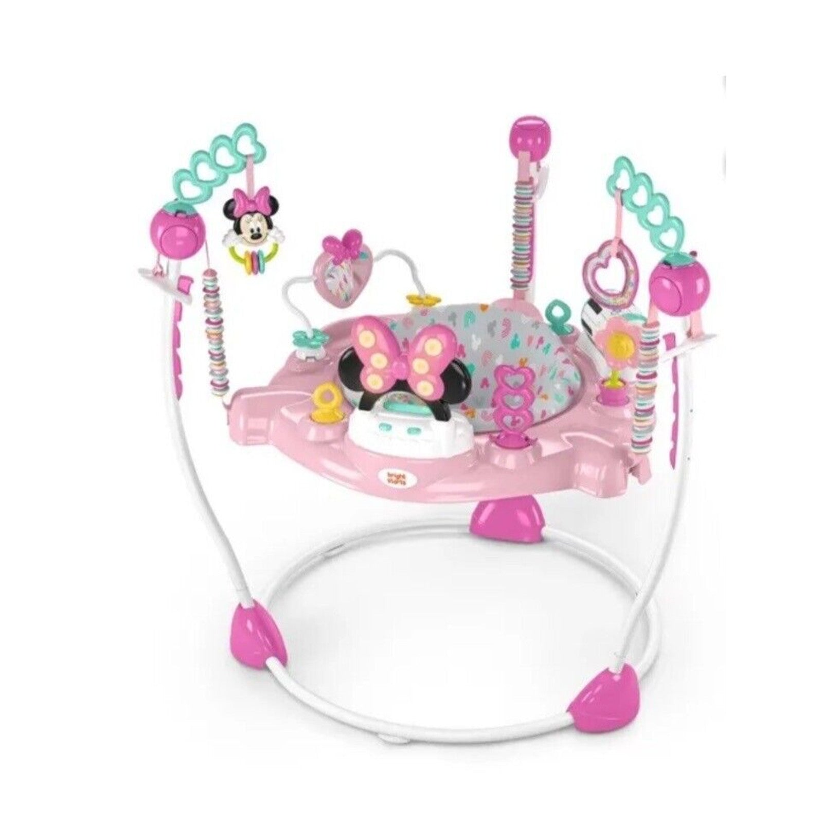 Disney Baby MINNIE MOUSE Forever Besties Infant Activity Center Jumper NEW