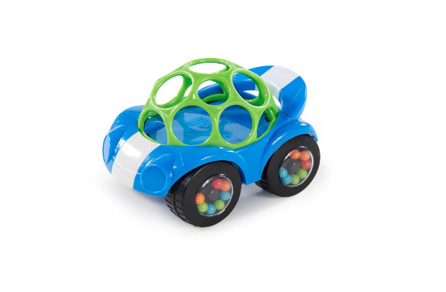 Easy Grasp Rattle & Roll Toy Sports Car BPA-Free Infant Cra