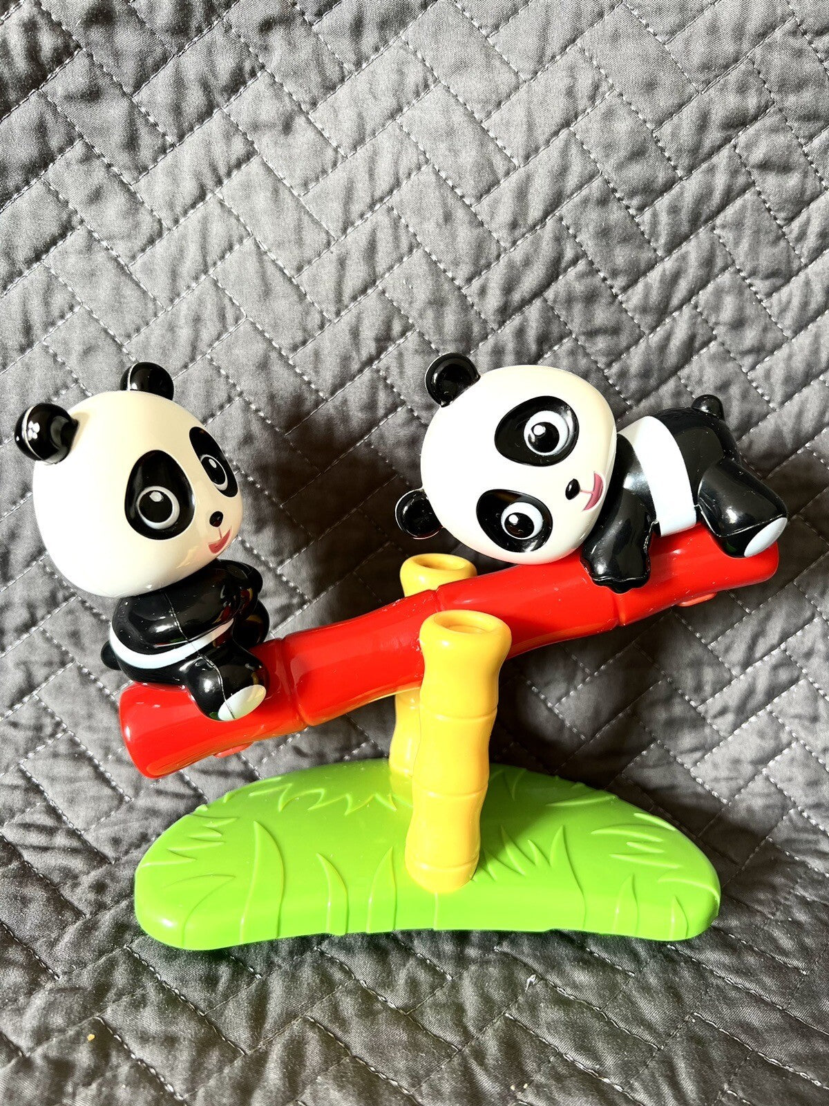 Baby Einstein Around World Exersaucer Panda Bear See Saw Toy Replacement Part