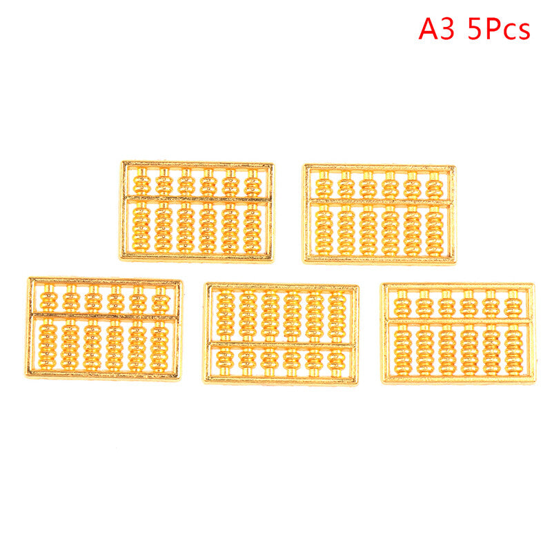 1:12 Dollhouse Miniature Golden Brick Mini Copper Cash Dolls House Accessorie YK