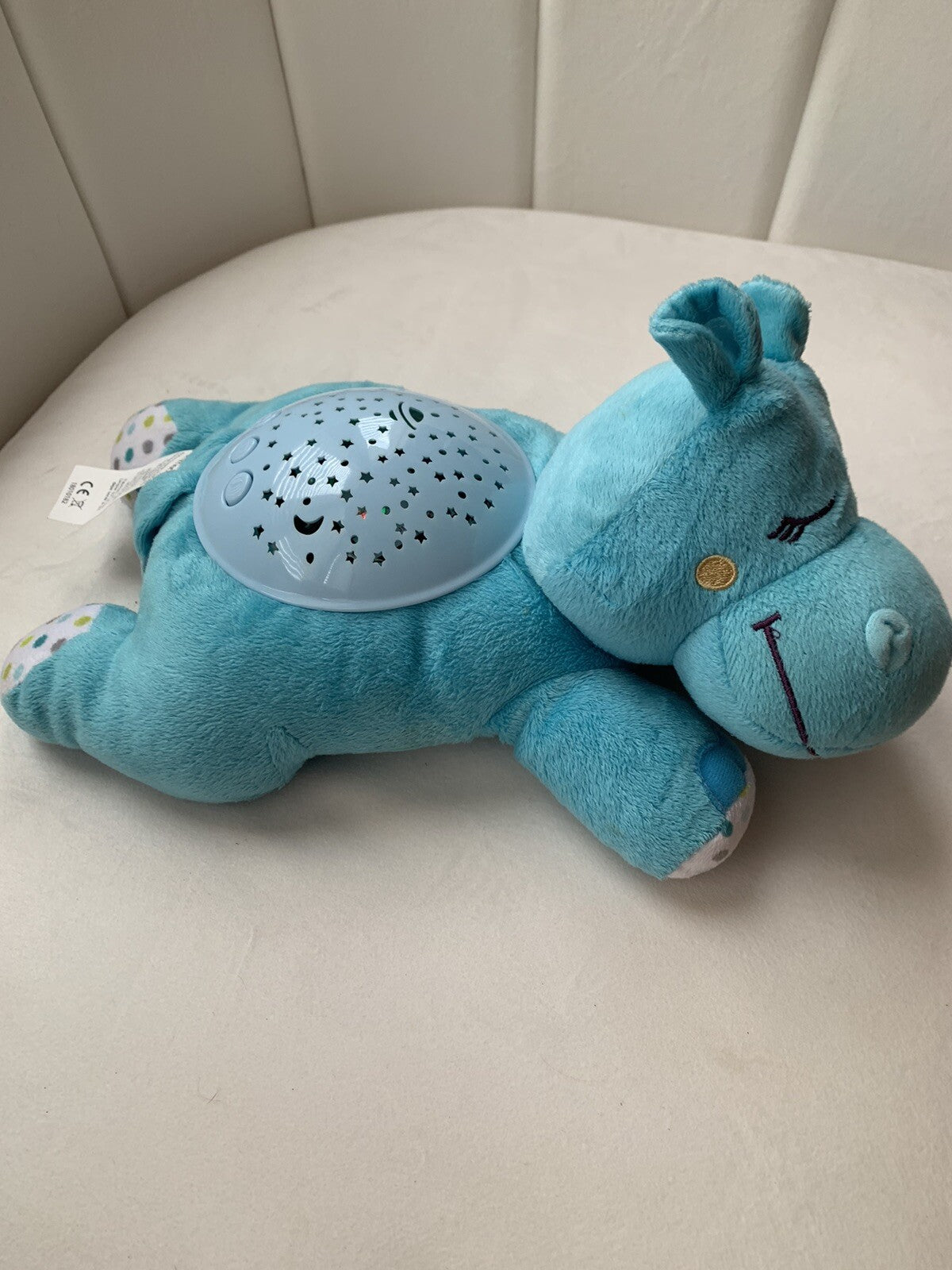 Summer Infant Inc. Baby Hippo Soothing Starlight Projector,  Lullaby Nightlight