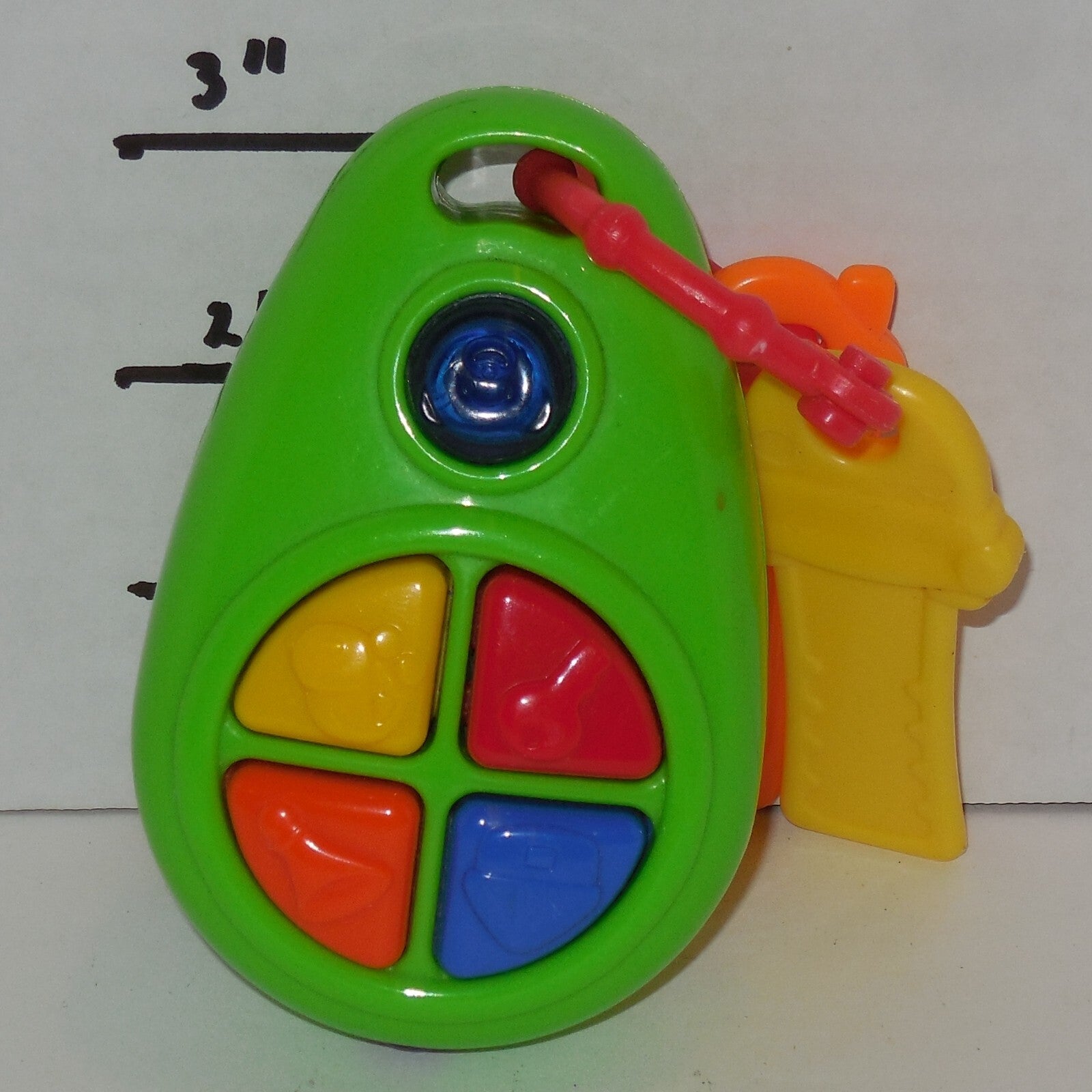 Red Box My Precious Baby Key Chain Pretend Play Vehicle FOB