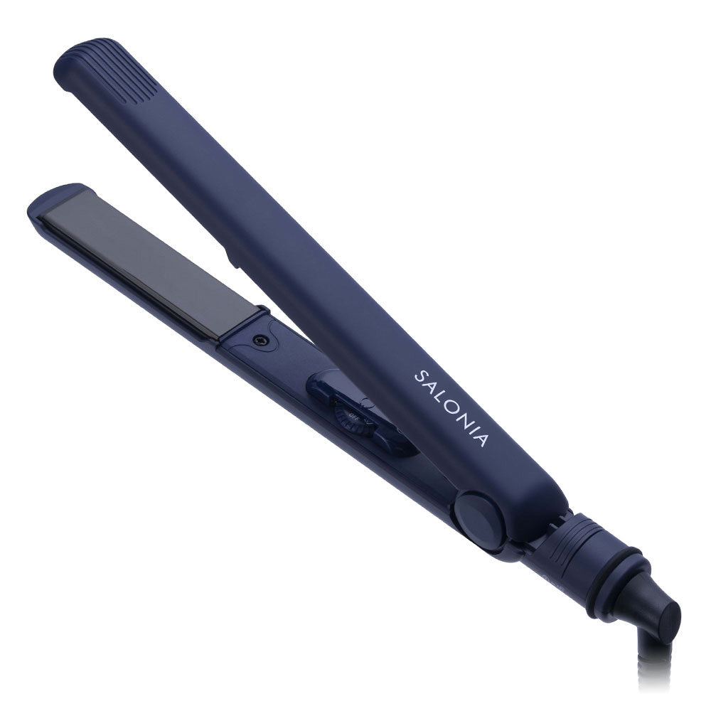 SALONIA - Hair Straightener (100V-240V) SL-004SNV - 24mm Navy