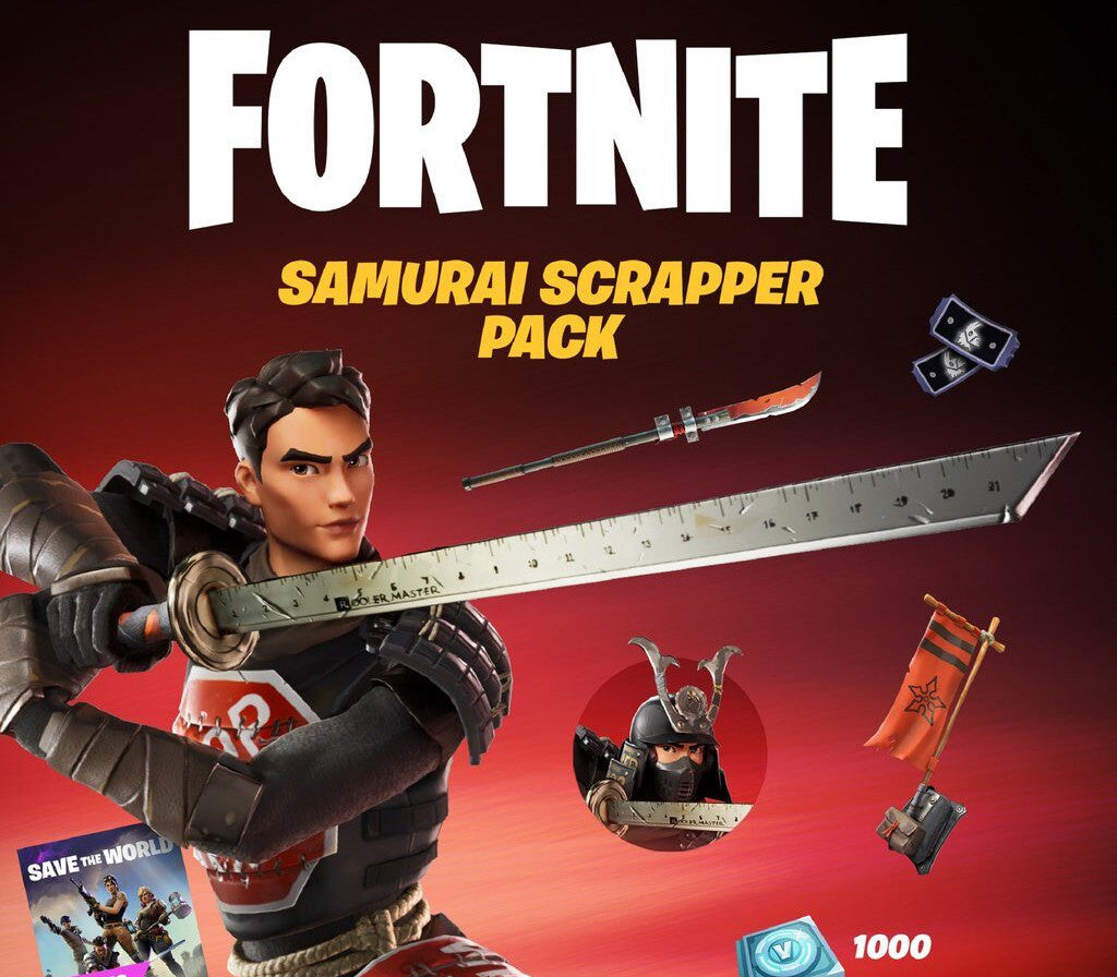 Fortnite - Samurai Scrapper Pack DLC EU Xbox One- Xbox Series X CD Key