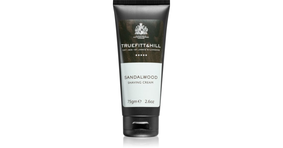 Truefitt & Hill Sandalwood Hair Removal Cream Tube for Men 75g