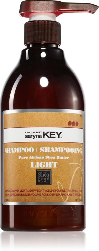 Saryna Light Repairing Treatment Shampoo Reine afrikanische Sheabutter 500 ml