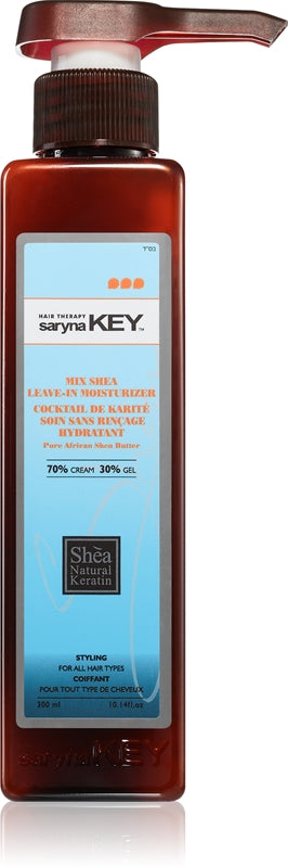 Saryna Key Shea Cocktail Leave-in Moisturizing Treatment 70% - 30% Styling African Shea Butter 300ml