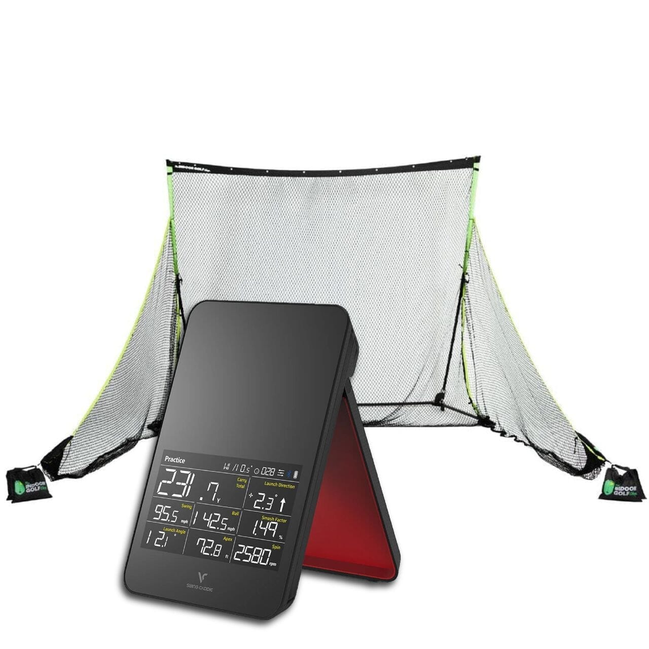 Swing Caddie SC4 Golf Net Practice Bundle - SIGPRO Golf Net