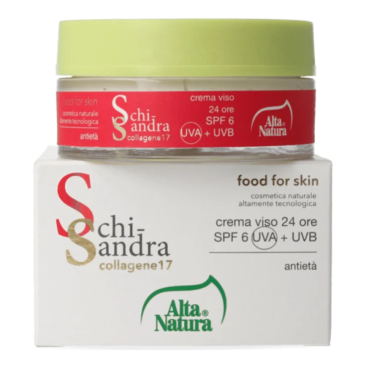 Alta Natura Schisandra Collagen 17 24-timmars ansiktskräm SPF6 50ml