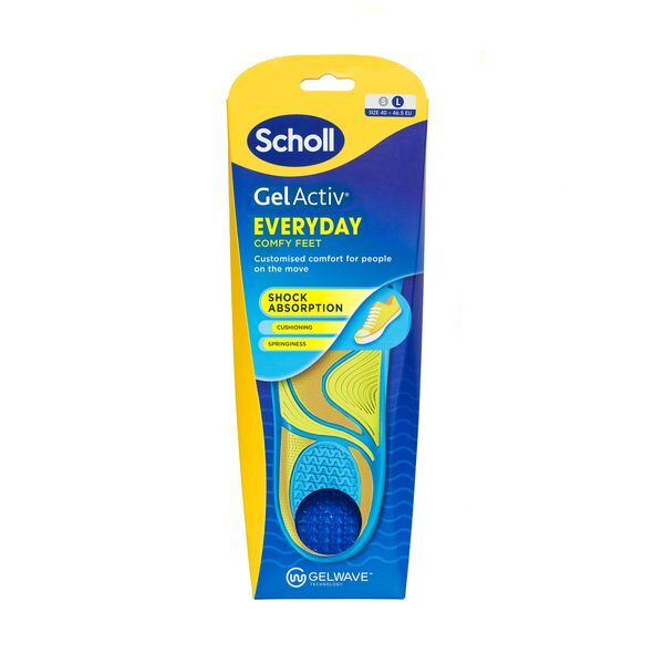 Scholl GelActiv Everyday skoinnlegg (innleggssåle) 1 par