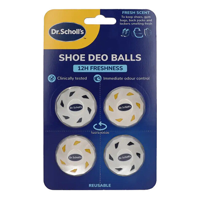 Scholl Skodeodorantbollar 4 st