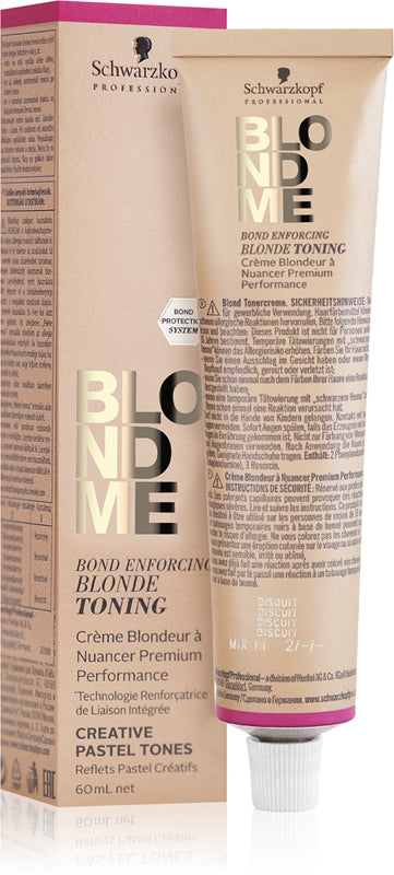 Schwarzkopf Profesjonell BlondMe Pastelltoner 60ml stålblå